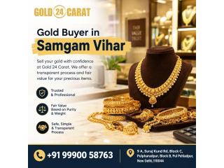Gold Buyer in Samgam Vihar – Gold 24 Carat