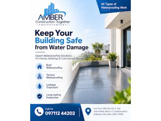 Professional Waterproofing Services in Delhi NCR | Amber & Co.