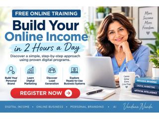 Free Online Training - Build Your Online Income in 2 Hours a Day