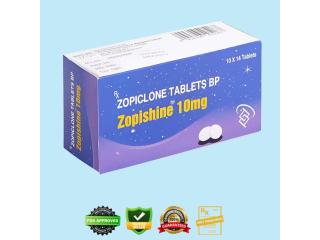 Zopiclone (Zopishine) Tablets BP – 10 mg