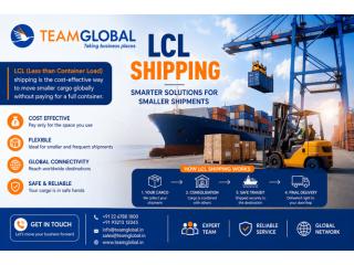 LCL Shipping Services in Mumbai | Teamglobal