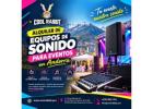 Alquiler de equipos de sonido para eventos en Andorra | Cool Rabbit