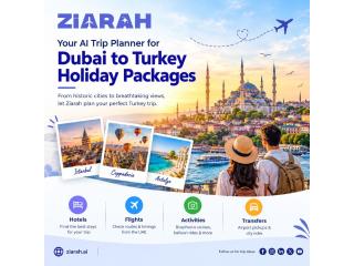 Ziarah: Your AI Trip Planner for Dubai to Turkey Holiday Packages