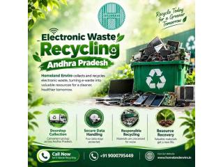 Electronic Waste Recycling Andhra Pradesh | HomeLandEnviro