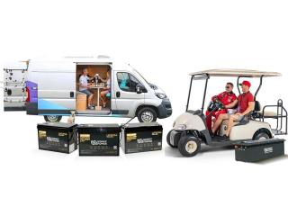 Lithium Batteries for Sale for RVs, Golf Carts, and More