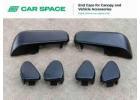 End Caps for Canopy and Vehicle Accessories