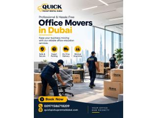 ???? Office Movers in Dubai – Quick & Hassle-Free! ????