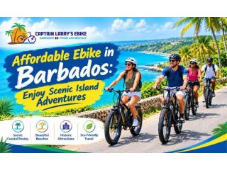 Affordable Ebike in Barbados: Enjoy Scenic Island Adventures