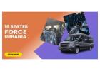 16 Seater Urbania on Rent