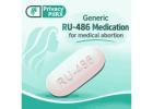 Buy Generic RU-486 Medication for medical abortion.