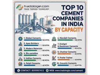 Top 10 Cement Companies in India by Capacity | Tradologie