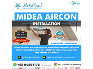 Midea Aircon Installation