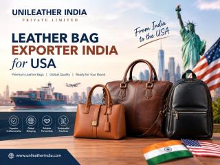 Leather Bag Exporter India for USA – Manufacturing and Supply Solutions