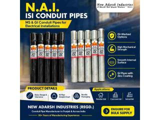 N.A.I. ISI Conduit Pipes Manufacturer in Punjab & Across India