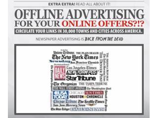 Newspaper Advertising Is Back From the Dead!! I made Sales with them!!