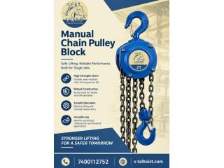Manual Chain Pulley Block in Mumbai - V-talhoist