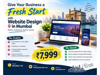 Give Your Business a Fresh Start with Website Design in Mumbai
