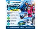 Alquiler material esquí España para familias, amigos y principiantes