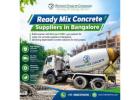 Ready Mix Concrete Suppliers in Bangalore