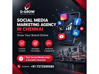 Social Media Marketing Agency Near Valasaravakkam | DGrow Marketing