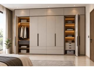 Modular Wardrobe Design | Stylish Custom Wardrobes by Betula Kitchen