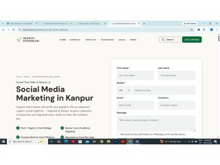 Social media marketing In Kanpur by search extension