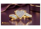Shop 10K 14K Diamond Gold Ring for Women in Texas USA–10 Karat Gold