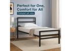 IAFA Furniture Metal Bed for a Stylish and Functional Bedroom