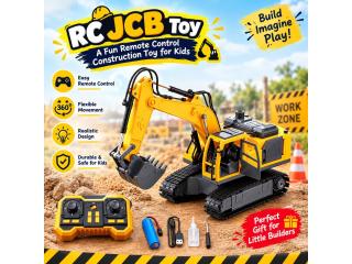 RC JCB Toy – A Fun Remote Control Construction Toy for Kids
