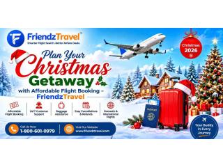 Plan Your Christmas Getaway with Affordable Flight Booking – FriendzTravel