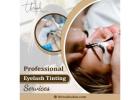 Professional Eyelash Tinting Services