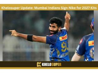 Win Big With Khelosuper | Mumbai Indians Sign Nike For 2027 Kits