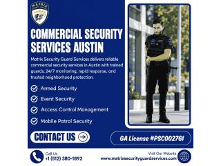 Cost Effective Commercial Security Services Austin