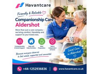 Companionship Care Aldershot for Seniors at Home