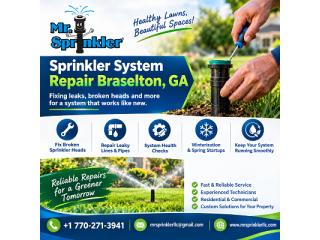 Sprinkler System Repair Braselton, GA