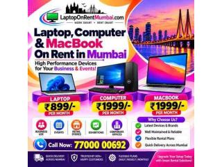 Laptop, Computer & MacBook On Rent in Mumbai | Navi Mumbai | Thane