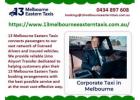 Reliable Taxi Services in Eastern Melbourne – 13 Melbourne Eastern Taxis