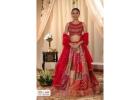 Alia Bhatt-Inspired Fuchsia Pink Banarasi Bridal Lehenga by Chinaya Banaras