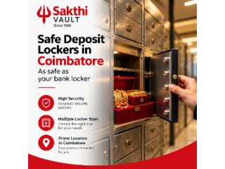 Safe Deposit Lockers in Coimbatore | Sakthi Vault