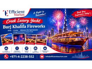 Welcome the New Year Aboard Dubai’s Luxury Yacht