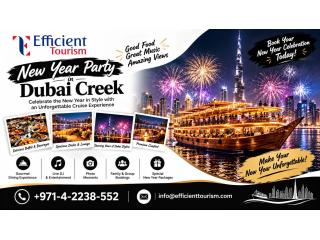 Experience a Spectacular New Year Celebration by the Creek