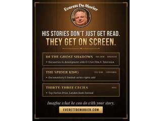 True Crime Book Ghostwriter | Everett De Morier