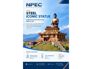 Steel Iconic Statue Fabrication by NPEC
