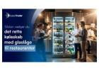 Sådan vælger du det rette køleskab med glaslåge til restauranter