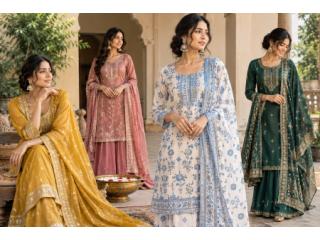 Latest Chinon Suits for Women | TheSoka