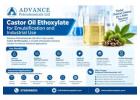 Castor Oil Ethoxylate for Emulsification and Industrial Use
