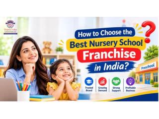 How to Choose the Best Nursery School Franchise in India?