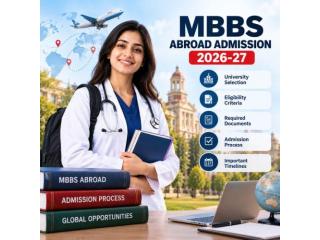MBBS Abroad Admission 2026-27 | Complete Admission Process Guide