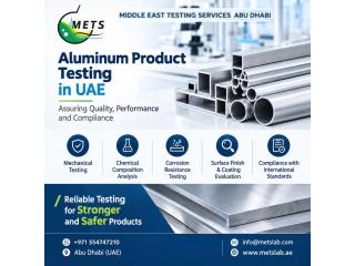 Aluminum Mechanical Testing UAE for Engineering Quality Control