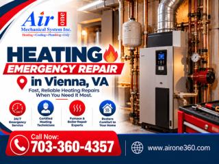 Why Is Your Home Losing Heat in Vienna, VA? Get Emergency Repair Assistance